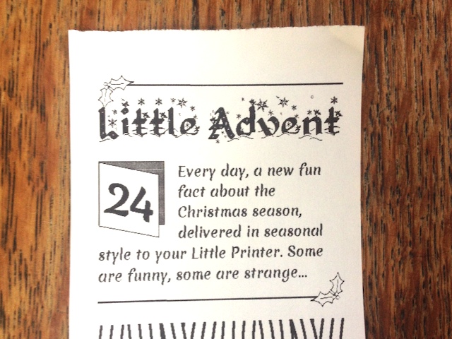Little Advent Calendar